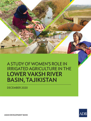 cover image of A Study of Women's Role in Irrigated Agriculture in the Lower Vaksh River Basin, Tajikistan